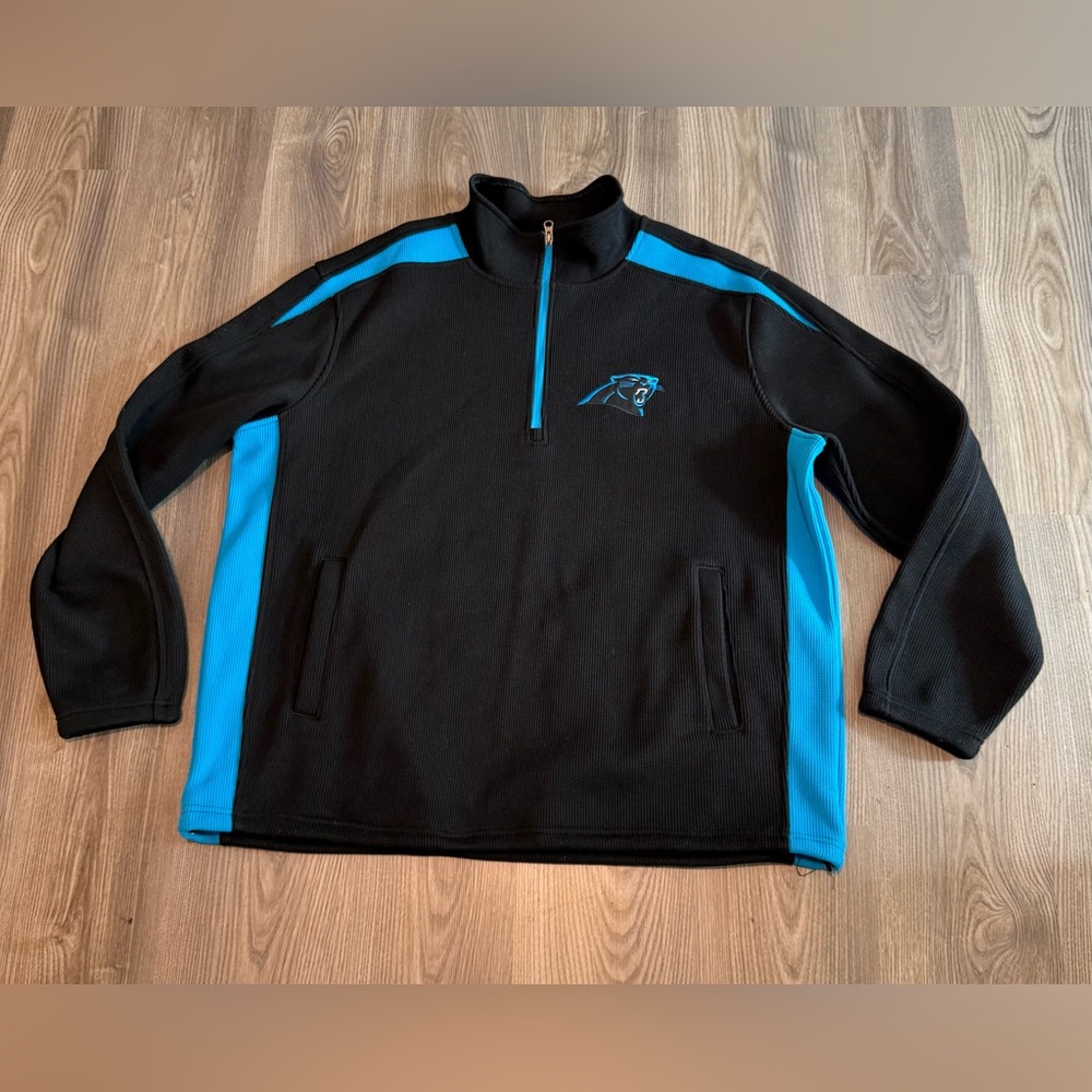 Carolina Panthers Pullover Sweater Hail Mary NFL Embroidered Mens size 2XL XXL